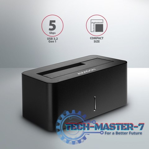 ADSA-SN Stacja dokująca, USB 3.2 Gen 1 - 1x SATA 6G 2.5"/3.5" SSD/HDD ADSA-SN Stacja dokująca, USB 3.2 Gen 1 - 1x SATA 6G 2.5"/3.5" SSD/HDD