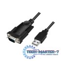 Adapter USB do portu szeregowego DB9, 1.5m
