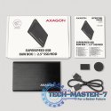 EE25-A6M Bezśrubowa aluminiowa obudowa zewnętrzna USB 3.2 Gen 1 - SATA 6G dla 2.5" SSD/HDD