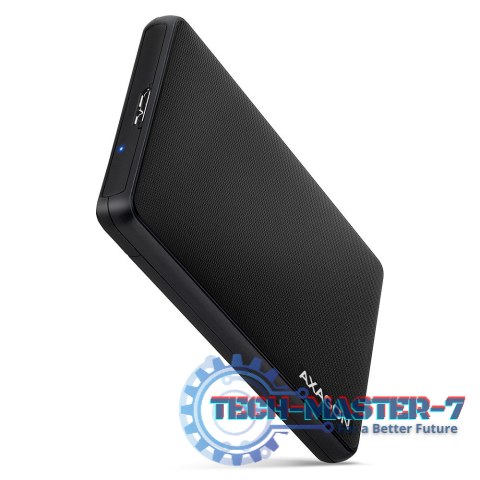 EE25-SL Obudowa zewnętrzna plastikowa, bezśrubowa, 3.2 gen1 SATA 6G 2.5, czarna