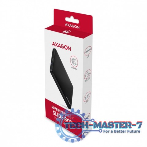 EE25-SLC Obudowa zewnętrzna plastikowa, bezśrubowa, USB-C 3.2 GEN 1 SATA 6G 2.5", czarna EE25-SLC Obudowa zewnętrzna plastikowa, bezśrubowa, USB-C 3.2 GEN 1 SATA 6G 2.5", czarna