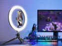 Lampa pierścieniowa Ring 26 cm z mini statywem