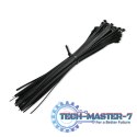 Opaski zaciskowe wielorazowe/trytytki | 7.2*400mm | Nylon UV | Czarne
