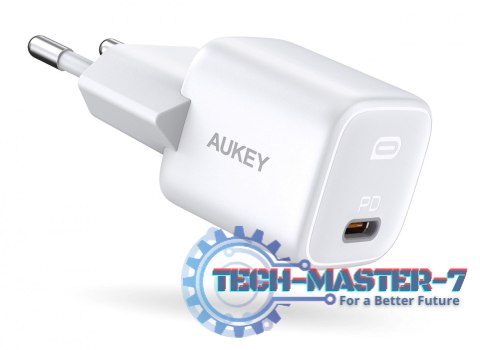 PA-B1 White Omnia Mini ładowarka sieciowa 1xUSB-C Power Delivery 20W 3A
