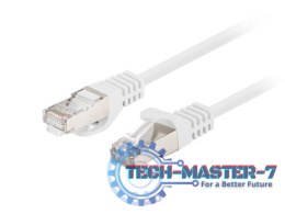 Patchcord kat.6 FTP 1.5M 10-pack fluke passed biały