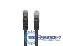 Patchcord kat.6 FTP 1.5M 10-pack fluke passed czarny