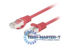 Patchcord kat.6 FTP 1M 10-pack fluke passed czerwony