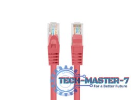 Patchcord kat.6 UTP 3M 10-pack fluke passed czerwony