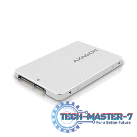 RSS-M2SD Wewnętrzna obudowa 2.5" z interfejsem SATA do dysków SSD M.2 SATA, srebrny RSS-M2SD Wewnętrzna obudowa 2.5" z interfejsem SATA do dysków SSD M.2 SATA, srebrny