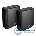 System ZenWiFi XT9 WiFi 6 AX7800 2-pak czarny