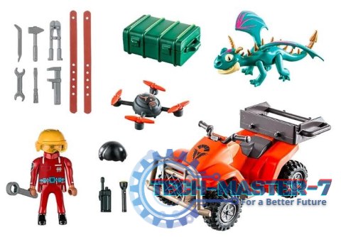 Zestaw z figurkami Dragons 71085 Icaris Quad & Phil Zestaw z figurkami Dragons 71085 Icaris Quad & Phil