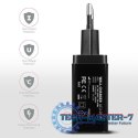 ACU-DS16 Ładowarka sieciowa, SMART 16W, 2x port USB-A, 5V/2.2A + 5V/1A