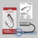 ADE-25R Karta sieciowa 2.5 Gigabit Ethernet, Realtek 8156, USB-A 3.2 Gen 1, automatyczna instalacja, szara