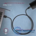BUCM3-AM20AB Kabel USB-C - USB-A 3.2 Gen 1, 2m, 3A, ALU, oplot, czarny