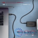 BUCM32-CM20AB Kabel USB-C - USB-C 3.2 Gen 2, 2m, PD 100W, 5A, 4K HD, ALU, oplot, czarny