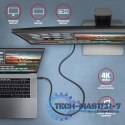 BUCM32-CM20AB Kabel USB-C - USB-C 3.2 Gen 2, 2m, PD 100W, 5A, 4K HD, ALU, oplot, czarny