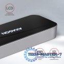 HMC-6GL Wieloportowy hub USB 6in1, 5Gbps, 3x USB-A, HDMI 4K/30Hz, GLAN, PD 100W, 20cm USB-C kabel