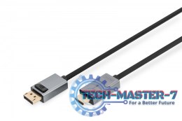 Kabel adapter DisplayPort - HDMI 4K 30Hz DP/HDMI M/M 1m