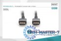 Kabel połączeniowy PREMIUM DisplayPort 8K60Hz UHD DP/DP M/M 3m Czarny
