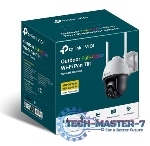 Kamera zewnętrzna 4MP WiFi VIGI C540-W(4mm) Kamera zewnętrzna 4MP WiFi VIGI C540-W(4mm)