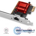 PCEE-G25 Karta sieciowa PCIe 1 x 2.5 Gigabit Ethernet port RJ-45 Realtek, PXE, SP & LP