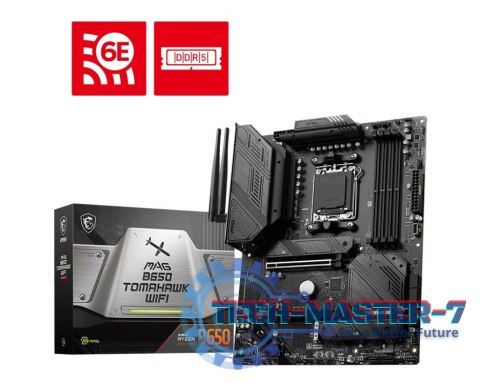 Płyta główna MAG B650 TOMAHAWK WIFI AM5 4DDR5 HDMI/DP ATX Płyta główna MAG B650 TOMAHAWK WIFI AM5 4DDR5 HDMI/DP ATX