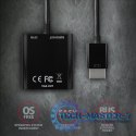 RVH-VGAN Adapter aktywny HDMI -> VGA FullHD, wyjście audio, micro USB złącze zasilania