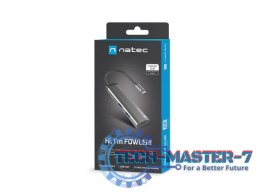 Stacja dokująca Multi Port Fowler Slim USB-C PD, 2x USB 3.0, HDMI 4K