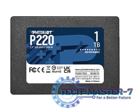 Dysk SSD 1TB P220 550/500MB/s SATA III 2.5 cala