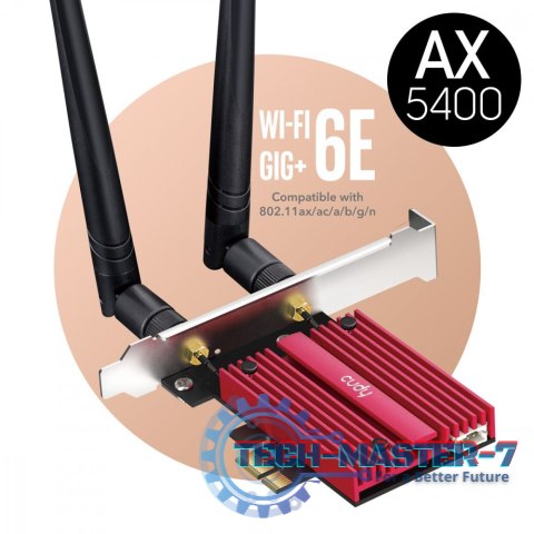 Karta sieciowa WE3000S WiFi AX5400 PCI-E Karta sieciowa WE3000S WiFi AX5400 PCI-E