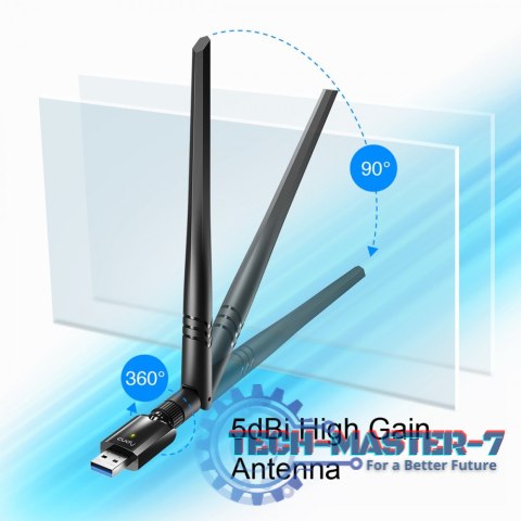 Karta sieciowa WU1400 USB 3.0 AC1300 Karta sieciowa WU1400 USB 3.0 AC1300