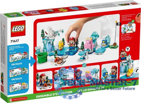 Klocki Super Mario 71417 Śniegowa przygoda Fliprusa - zestaw rozszerzający Klocki Super Mario 71417 Śniegowa przygoda Fliprusa - zestaw rozszerzający