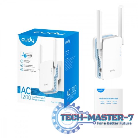 Wzmacniacz sygnału WiFi RE1200 Mesh AC1200 Wzmacniacz sygnału WiFi RE1200 Mesh AC1200