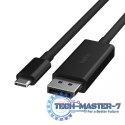 Kabel USB C na DisplayPort 1. 4 2m 8K 60Hz 4K 144Hz