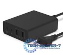 Ładowarka 108W 4-porty GaN 2xUSB- A 2xUSB-C czarna