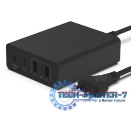 Ładowarka 108W 4-porty GaN 2xUSB- A 2xUSB-C czarna