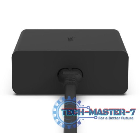 Ładowarka 108W 4-porty GaN 2xUSB- A 2xUSB-C czarna Ładowarka 108W 4-porty GaN 2xUSB- A 2xUSB-C czarna