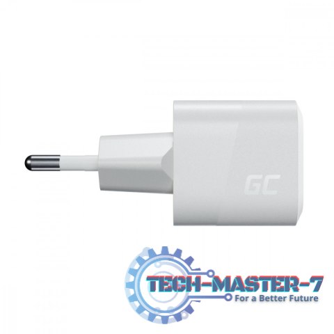Ładowarka GC PowerGaN 33W PD 3.0 QC 3.0 USB-C biała Ładowarka GC PowerGaN 33W PD 3.0 QC 3.0 USB-C biała
