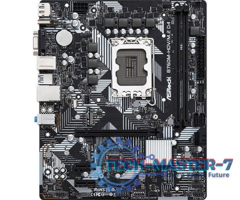 Płyta główna B760M-HDV/M.2 D4 s1700 2DDR4 DP/HDMI mATX Płyta główna B760M-HDV/M.2 D4 s1700 2DDR4 DP/HDMI mATX