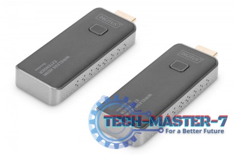 Przedłużacz/Extender HDMI bezprzewodowy 50m 1080p 60Hz FHD 5GHz, audio (zestaw) Przedłużacz/Extender HDMI bezprzewodowy 50m 1080p 60Hz FHD 5GHz, audio (zestaw)