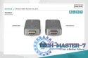 Przedłużacz/Extender HDMI bezprzewodowy 50m 1080p 60Hz FHD 5GHz, audio (zestaw)