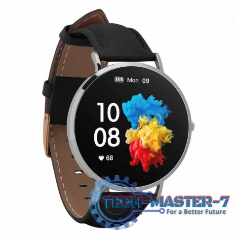 Smartwatch Verona Srebrno-czarny Smartwatch Verona Srebrno-czarny