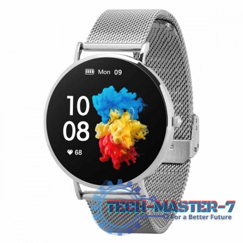 Smartwatch Verona Srebrno-stalowy