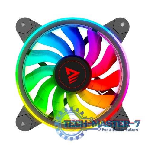Wentylator FAN-01 4-pack 120mm ARGB wraz kontrolerem oraz pilotem