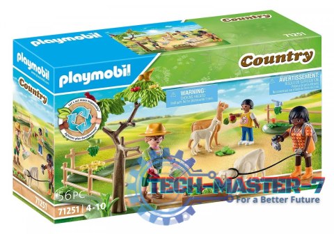 Zestaw Country 71251 Wędrówka z alpakami