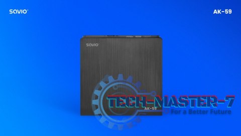 Zewnętrzna nagrywarka typu Slim CD/DVD R/RW, USB-C/USB-A, AK-59 Zewnętrzna nagrywarka typu Slim CD/DVD R/RW, USB-C/USB-A, AK-59