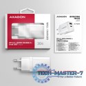 ACU-PQ30W Ładowarka sieciowa PD & QC 30W, QC3.0,4.0/AFC/FCP/PPS/Apple Biała