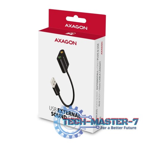 ADA-12 Zewnętrzna karta dzwiękowa USB 2.0 48kHz/16-bit stereo, metal, kabel USB-A 15 cm ADA-12 Zewnętrzna karta dzwiękowa USB 2.0 48kHz/16-bit stereo, metal, kabel USB-A 15 cm