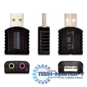 ADA-17 Zewnętrzna karta dzwiękowa, USB 2.0 MINI, 96kHz/24-bit stereo, wejście USB-A
