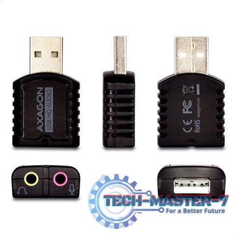 ADA-17 Zewnętrzna karta dzwiękowa, USB 2.0 MINI, 96kHz/24-bit stereo, wejście USB-A ADA-17 Zewnętrzna karta dzwiękowa, USB 2.0 MINI, 96kHz/24-bit stereo, wejście USB-A